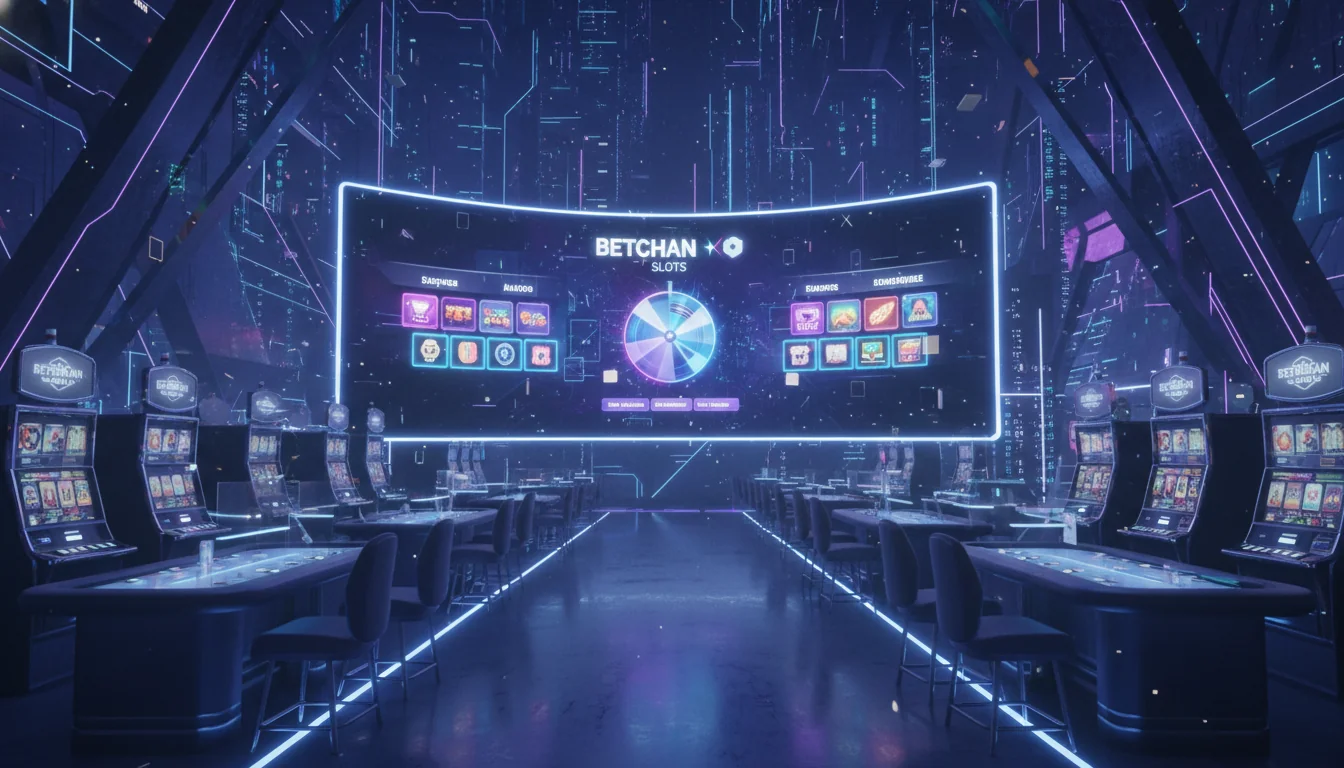 Close up of digital casino slot mechanics